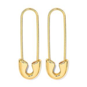 SUGAR FIX "SAFETY PIN" THREADER EARRINGS (Nickel Free) NEW!!!